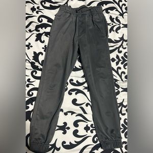 Kids RBX Dark Grey Joggers w/ pockets and drawstring- size 5/6